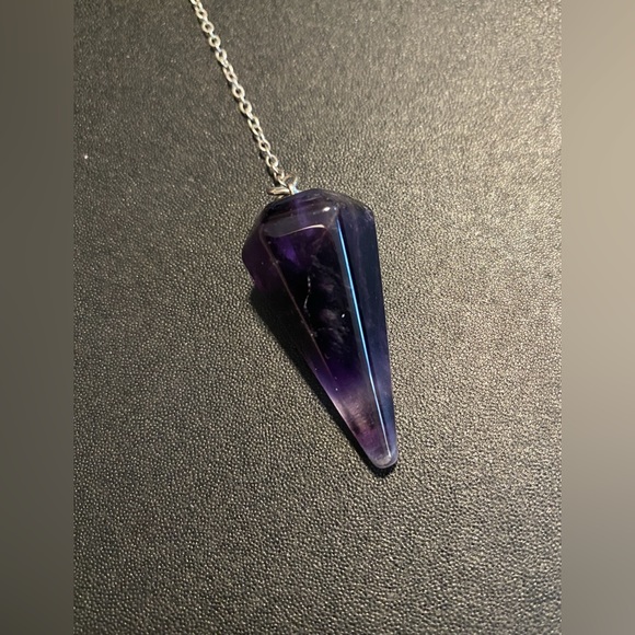 🔮BUNDLE🔮 Amethyst Crystal Pendulum Bundle - Picture 2 of 8